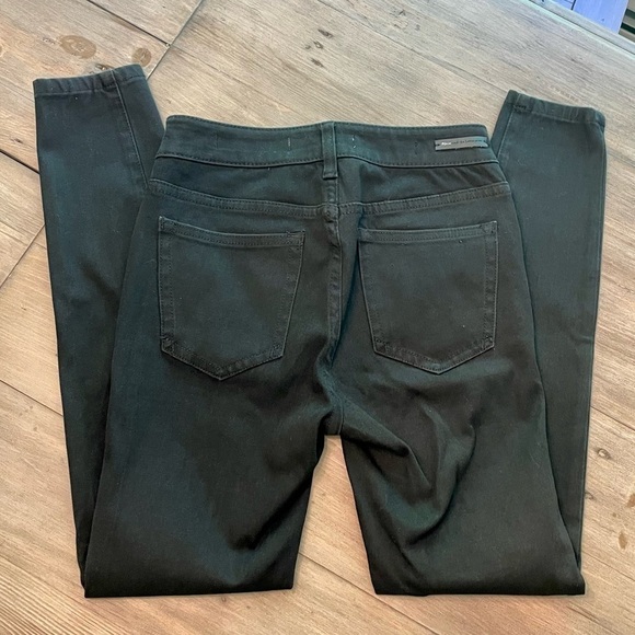 ANTHROPOLOGIE Pilcro and the Letterpress High Rise Denim Legging Jeans Black - Picture 8 of 9